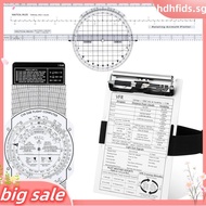 Aviation Pilot Tools Kit E6b Flight Computer Calculator Aviation Aluminum Kneeboard Essential Pilot 