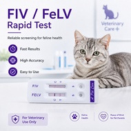 Feline FIV FeLV Combo Test Kit Cat Leukemia Immunodeficiency Virus Rapid Diagnostic Test Card For Ve