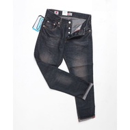 Sale of men's long jeans 5 O 1 standard regular fitmade in japan
