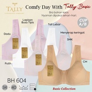 KATUN TALLY BRA BH 604 I COTTON MATERIAL I SIZE 34 - 40 I CUP a/B I WIRELESS I THIN FOAM I HOOK 2