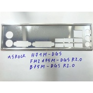 FE block main ASROCK B75M-DGS R2.0 (Mainboard IO Shield: 75)