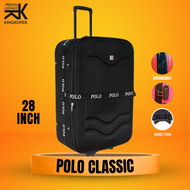 Koper 28 inch Polo Twin Ukuran Bagasi  – koper jumbo - Tas Travel – Tas koper - koper kain - koper a