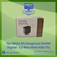 DeepCool AG400 Digital Air Cooler - With Temperature Display |ZOOPCSORE