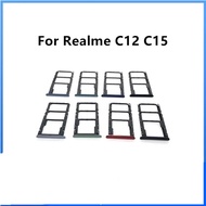 For Realme C12 C15 SIM TRAY SIM CARD HOLDER TRAY SIM SLOT ADAPTER REPLACEMENT PART