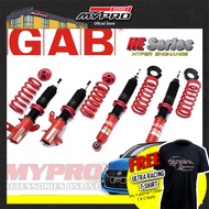 🔥Best🔥🇯🇵Perodua Myvi 2004-2017🇯🇵 - GAB HE Hi Lo Body shift Adjustable Absorber / Suspension