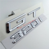 Suitable for BMW GT Car Logo 550i Black 328 Car Sticker 320 Modified 528i Displacement 535i Rear Let
