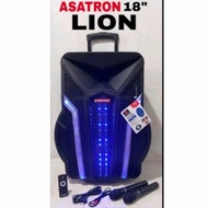 SPEAKER AKTIF ASATRON PORTABLE 18 INCH LION 18" Speaker Bluetooth