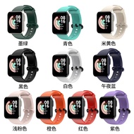 Silicon/ Rubber Women Watch红米手表硅胶表带Redmi watch手表带小米Mi Watch Lite表带保护膜 p556