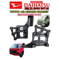 BRACKET AIRCOND COMPRESSOR FOR TOYOTA 14B ENGINE 3.66cc LORRY DAIHATSU DELTA DV116 DV99 USED ORIGINA