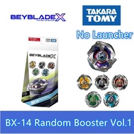 Takara Tomy Beyblade-X BX-14 Random Booster Vol.1 (Whole Set 6 Pcs Confirmed)