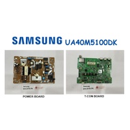 SAMSUNG SMART TV UA40M5100DK 40M5100DK 40M5100 Power Board L40MSFR_MHS BN44-00851C Main Board BN41-0