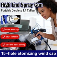 Paint Gun Spray Machine Cordless Blue End Caliber 1.4 Gun H827