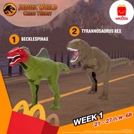 Happy Meal Jurassic World Chaos Theory Complete Set Of 10