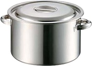 Yamashita Kogei 04-0175-0809 AG 18-8 Half-Size Torso Pot, 20.1 inches (51 cm) (69.0 L)