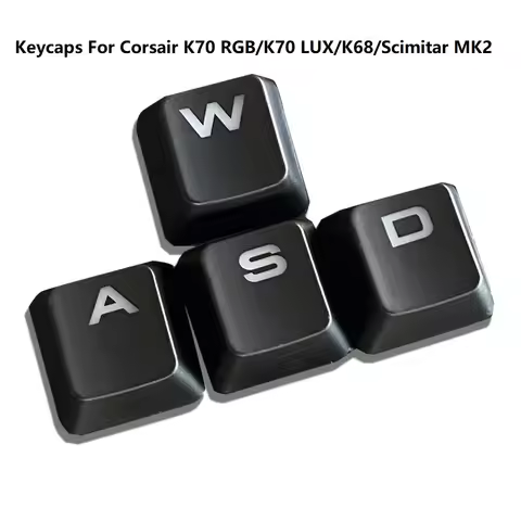 New Keycap For Corsair K70 RGB/K70 LUX/K68/Scimitar MK2 ABS Backlit Replacement Keycaps CTAL ESC WAS