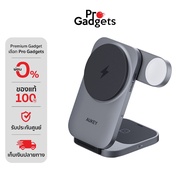 AUKEY LC-MC312 Wireless Charger Stand Magnetic Qi2 Gray