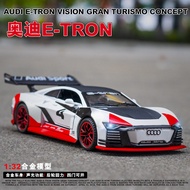 Car Toys 1:32 for Audi E-TRON Die-Cast Vehicles Alloy Car Model with Sound and Light Pull Back Collection gift Door Open ( Box)