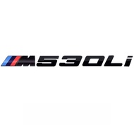 BMW M 5 Series 525Li 530Li 540i 3D ตัวอักษรยี่ห้อรถยนต์ตกแต่งตัวเลข ตัวอักษร M ตกแต่งปรับแต่งขนาดเคร
