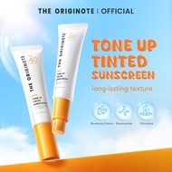 The Originote Tone Up Tinted Sunscreen - SPF 40 PA+++ UV Protect brightening sunblock Lightweight te