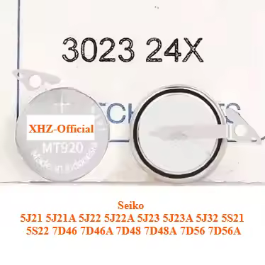 1pcs/lot 3023 24X MT920 3023.24X Seiko Watch Kinetic Energy Rechargeable Battery capacitor SEIKO 5J2
