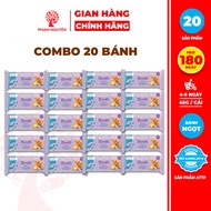 Combo 20 Bánh Sừng Bò Bauli Moonfils 45g | Đồ ăn vặt