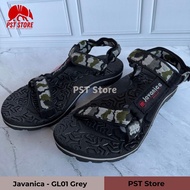 PST - Javanica GL01 Grey - Men's and Women's Outdoor Mountain Sandals with Black Anti-Slip Outsole S