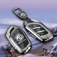 Zinc alloy Car Remote Key Case Cover Protector Shell Holder For MG 4 2023 Mg4 Ev MG HS GT ZS EV ZX M