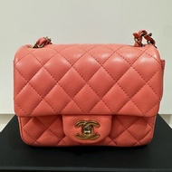 Chanel Mini classic flap cf 香奈兒方胖子 17cm