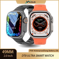 ZZOOI 49mm Ultra Smart Watch DT8 IWO Watch Ultra Smartwatch Men Wowen Ip68 Waterpoof Sport Watches Temperature Measure 2022 Series 8