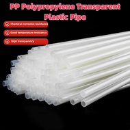 PP pipe polypropylene transparent plastic pipe support pipe toy hollow plastic pipe