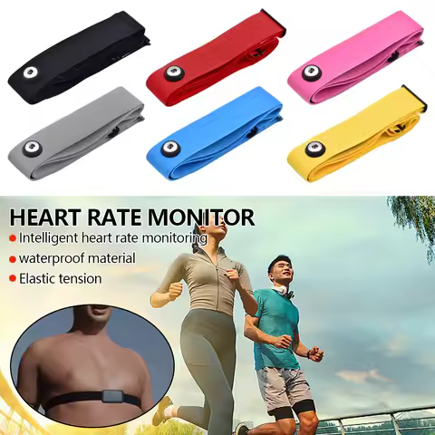 1Pc Heart Rate Monitor Replacement Strap Compatible with Polar H7 H9 H10 Coospo Wahoo Tick Garmin Ma