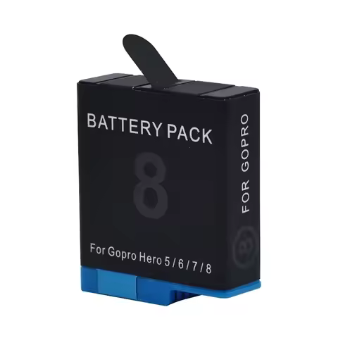 1680mAh Battery For GoPro Hero 8 7 6 5 Li-ion Battery Pack Motion Camera Battery Storage for GoPro H