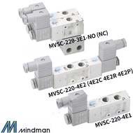 MVSC-220-220M-4E1-4E2-4E2C-4E2R-3E1 DC24 AC220 Full Range Mindman Solenoid Valve