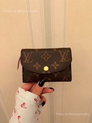 LV Rosalie 印花圖案 帆布 零錢包 卡包
