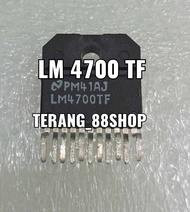 IC GAINCLONE LM4700TF LM 4700TF 4700 TF 30W ORIGINAL ASLI