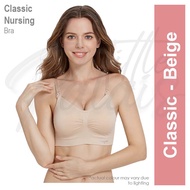 SHAPEE Classic Nursing Bra Maternity Breastfeeding Wear Bra Ibu Menyusu Removeable Cup Wireless