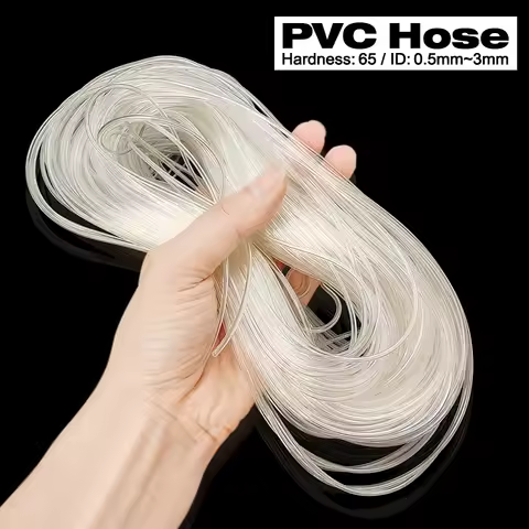 PVC Transparent Capillary Tube High Quality Small Plastic Hose Anti Bending and Anti Tearing I.D 0.5