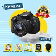 CANON 700D Kit Bekas Second 1000% NOrmal Garansi Siap Pakai