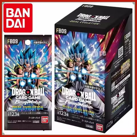 Original Bandai Dragon Ball Cards TCG Trading Game Japanese FB09 Booster Pack The 9th Roll DUAL EVOL