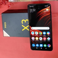 HP XIAOMI POCO X3 NFC Ram 6/64 lengkap muluss