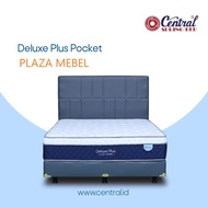 SET Spring Bed Central Deluxe Plus Pocket + HB Aspen ( FULLSET )