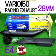 VARIO150 VARIO160 RACING CUTTING STANDARD EXHAUST E4 28MM ESPADA