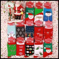 Ready Stock Christmas Socks Christmas Santa Edition Socks Long Gift