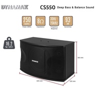 Original Dynamax CS550 12" 150W Deep Bass Karaoke Speaker System CS-550 12 Inch 12Inch (1pc) (HESPDX-TSCS550) FIXIA