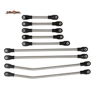 LCG Girder Frame Stainless Steel Linkage Link Rod Pull Rod for 1/10 RC Crawler  SCX10 Capra LCG Rail
