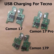 Charging Port Flex Cable For Tecno Camon 17 Pro USB Charging Dock Connector Charger Board CG8 CG8h C