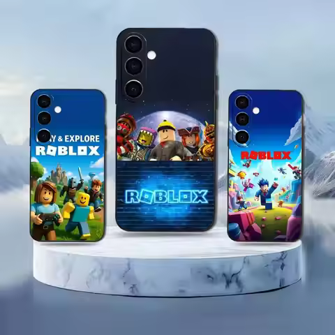 Game-R-rOBLOXE Phone Case For Samsung Galaxy A91,80,73,72 ,71,53,52,32 ,31,22,21s,20,Soft Black Case
