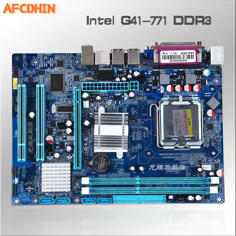G41-771/DDR3 is suitable for Intel dual-core quad-core xeon Zhiqiang server