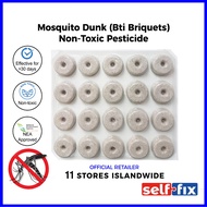 Mosquito Dunk Bti Briquets 20 Pcs Pack (Non Toxic Mosquito killer/insecticide/pesticide)