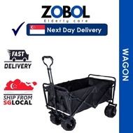wagon stroller foldable trolley cart for outdoor camping (wagon)